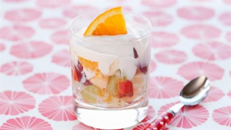 Yoghurt med frukt