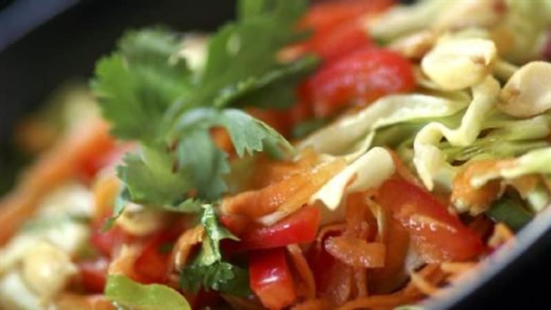 Asiatisk coleslaw