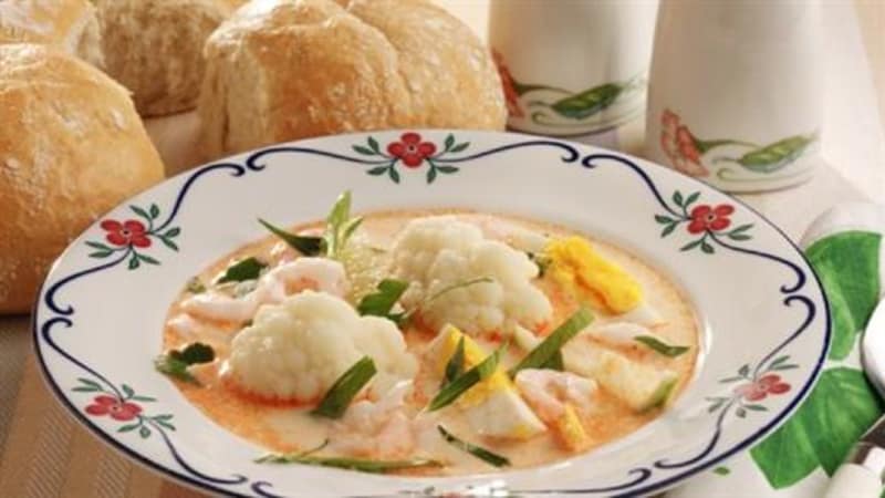 Rask suppe med kokosmelk