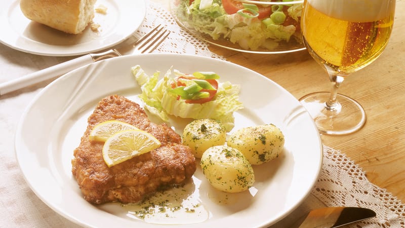 Svineschnitzel Cordon Bleu