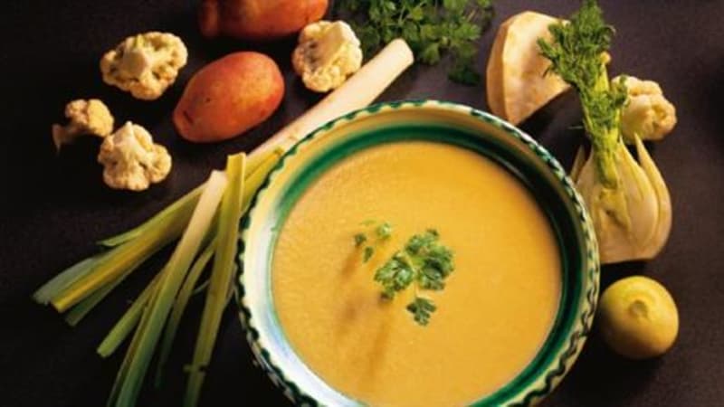 Kremet grønnsaksuppe