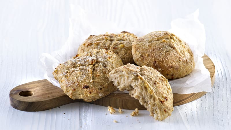 Magre scones med cottage cheese