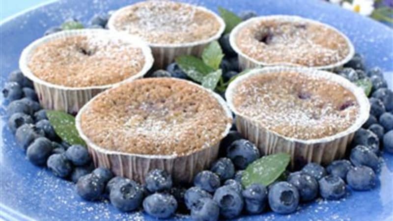 Blåbærmuffins