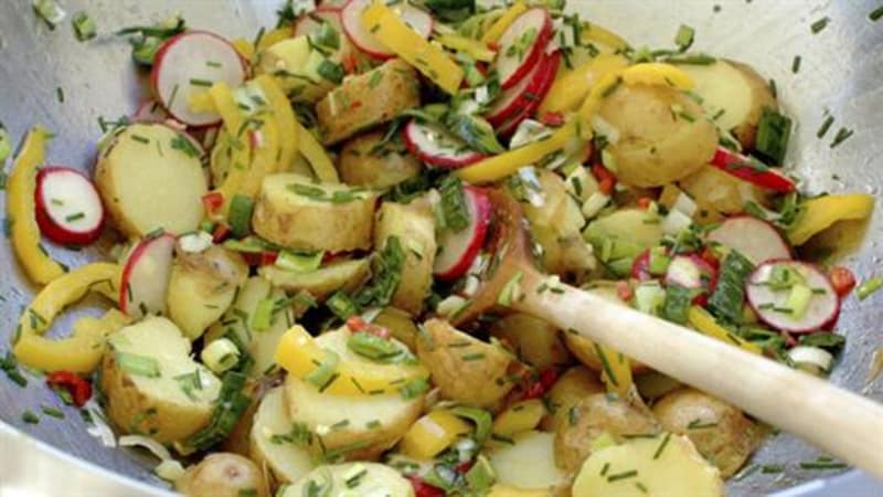 Asiatisk potetsalat
