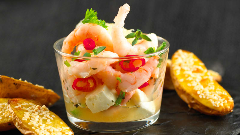 Cevichemarinerte reker