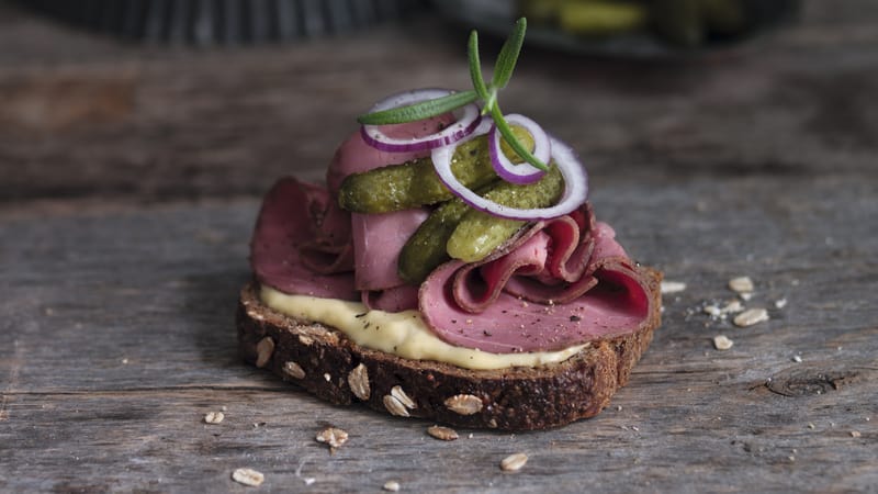 Påsmurt grovbrød