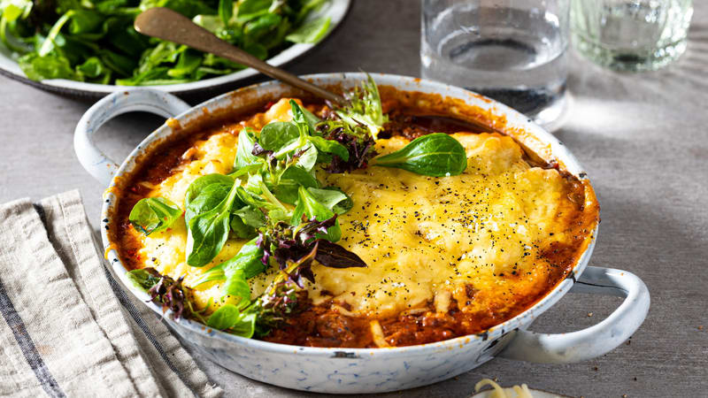 Gratinert kjøttform