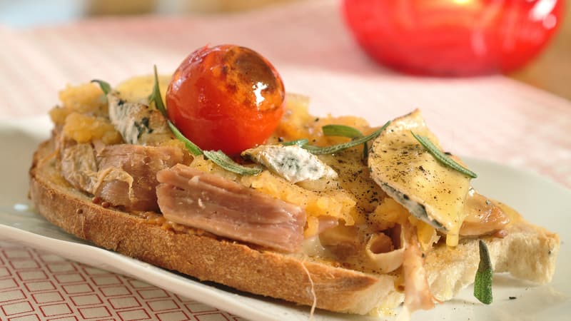 Gratinert pinnekjøtt