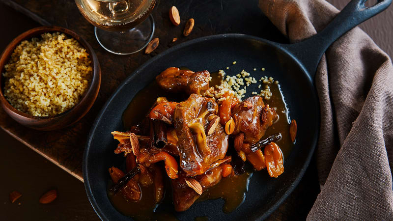 Lammegryte med smak av Marokko