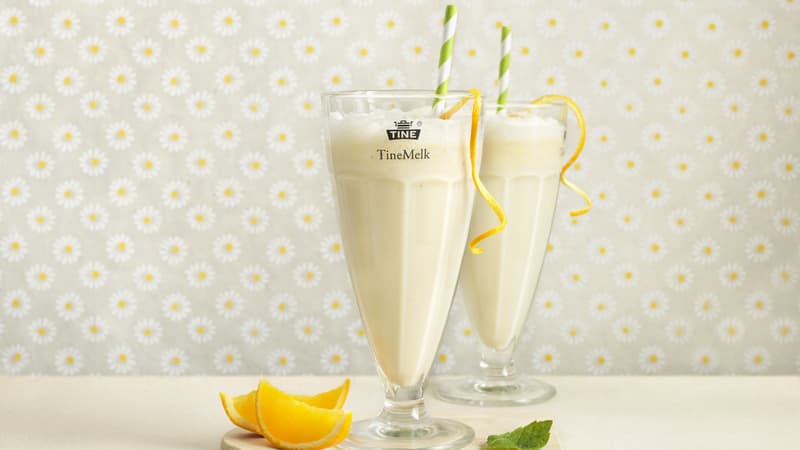 Laktosefri milkshake med banan