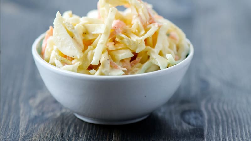 Hjemmelaget coleslaw