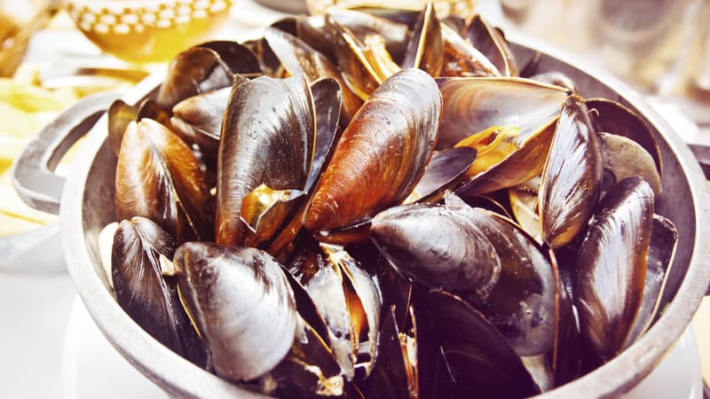 Craft beer mussels