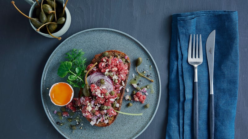 Enkel biff tartar