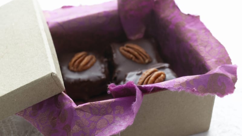 Brownies med sjokoladeglasur