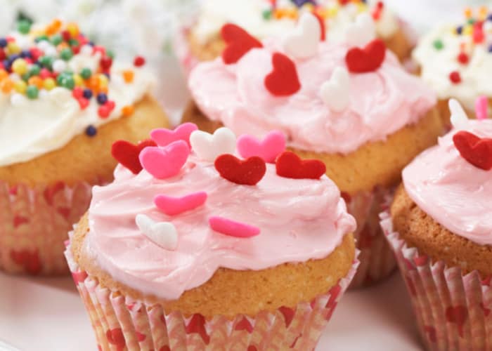 Muffins med melisglasur Joker