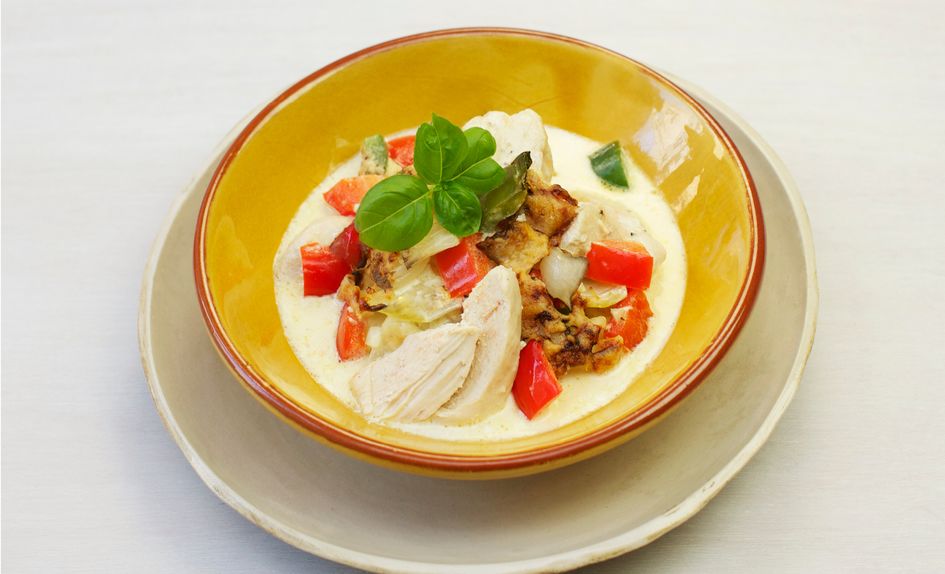 Gratinert kyllingform Gratinert kyllingform