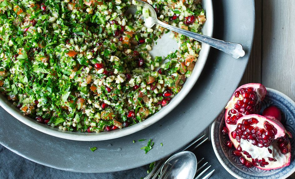 salat til kalkunbryst