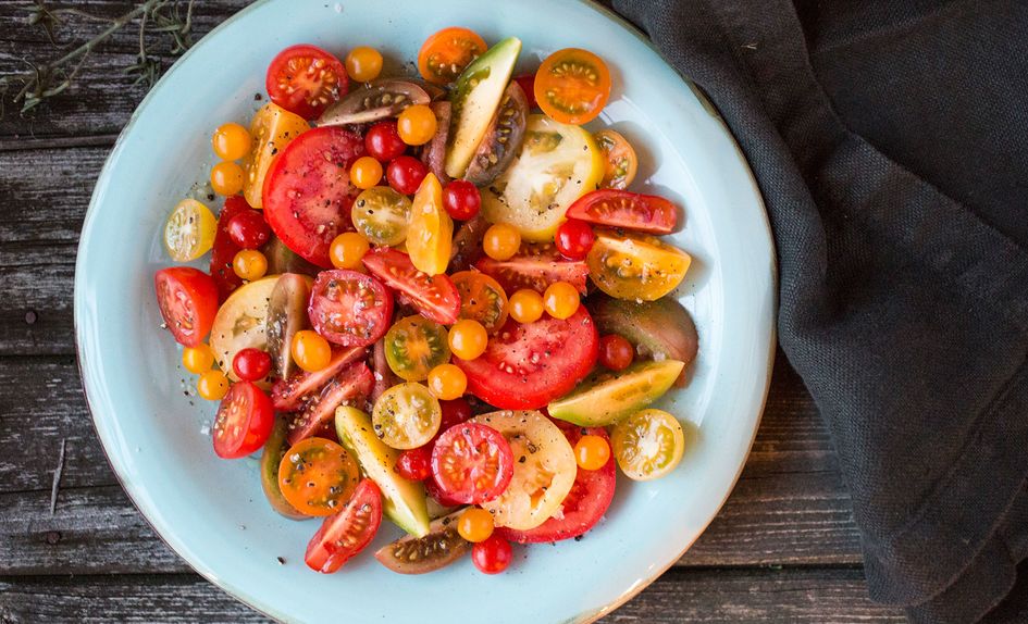 Kald tomatsalat Kald tomatsalat