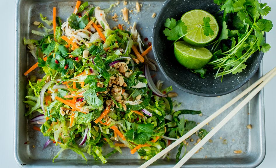 Kyllingsalat à la Vietnam Kyllingsalat à la Vietnam
