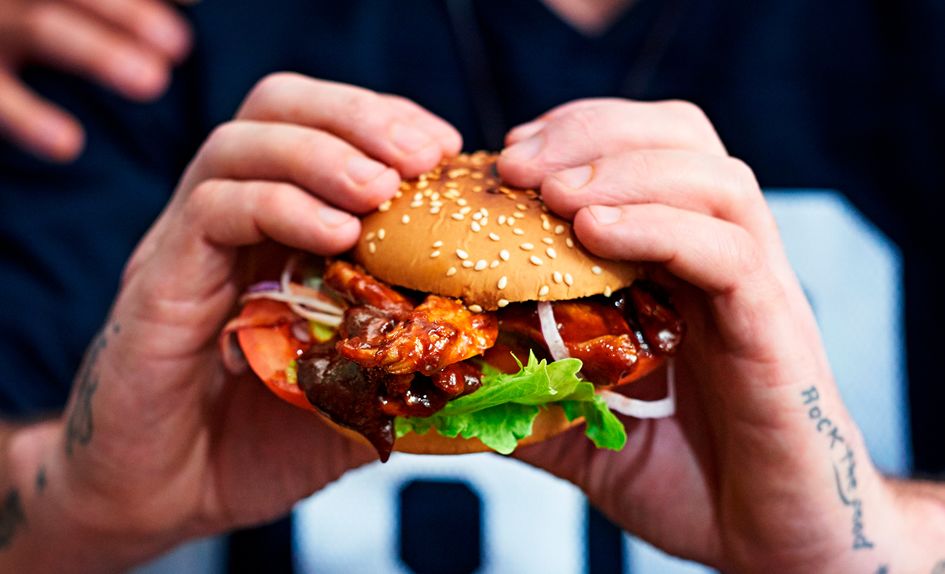 Pulled Oumph! Burger Pulled Oumph! Burger