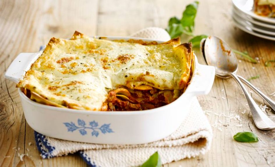 Laktosefri lasagne Laktosefri lasagne
