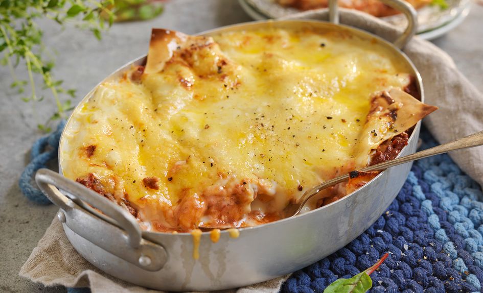 Hjemmelaget lasagne Hjemmelaget lasagne