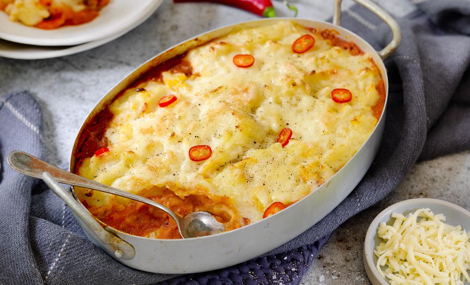 Gratinert kjøttform Gratinert kjøttform