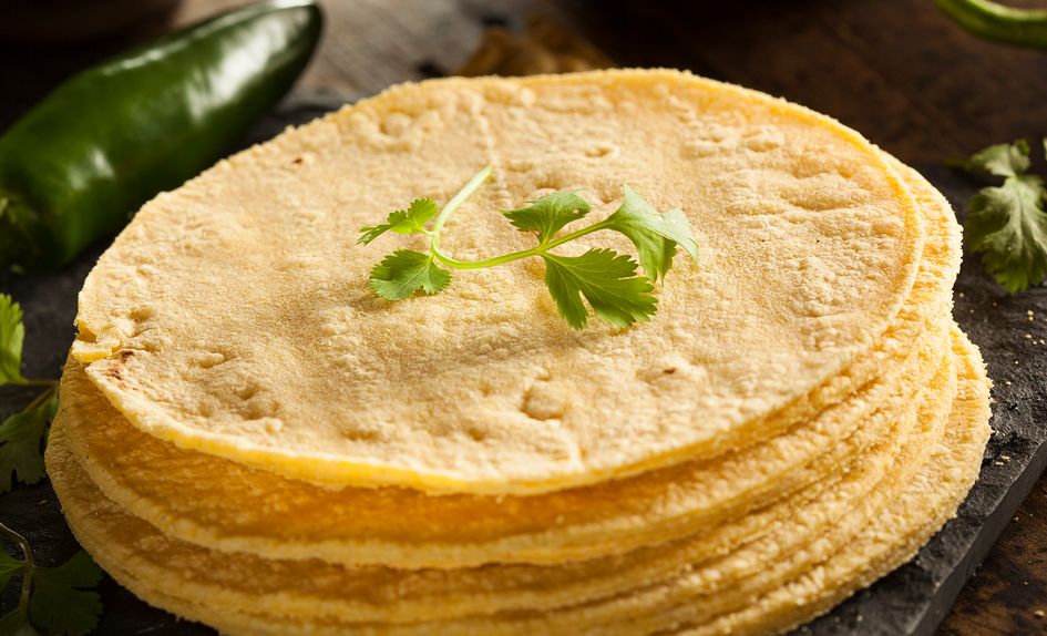Hjemmelaget glutenfri tortillalefse Hjemmelaget glutenfri tortillalefse