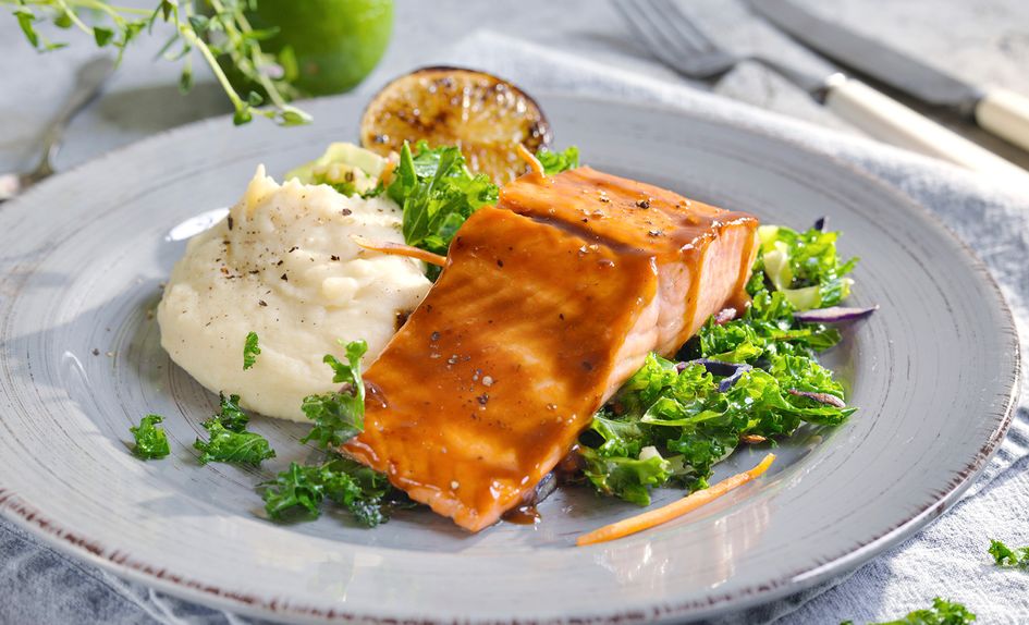 Pannestekt ørretfilet Pannestekt ørretfilet