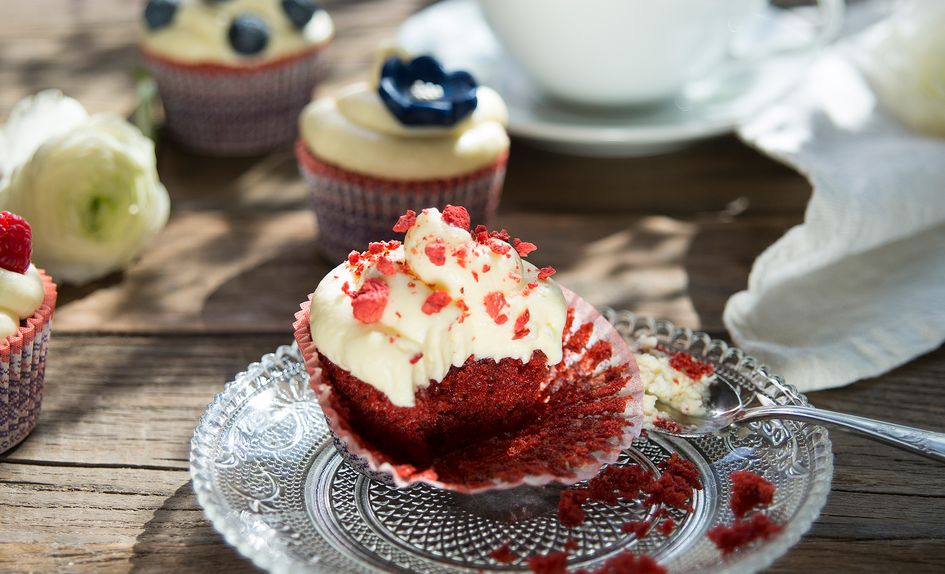 Red velvet cupcakes Red velvet cupcakes