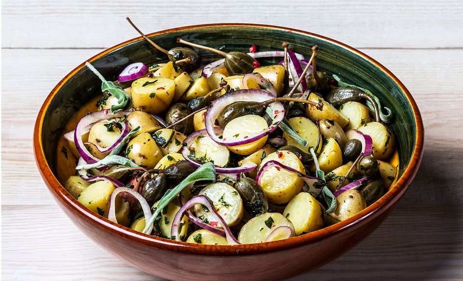 Gresk potetsalat Gresk potetsalat