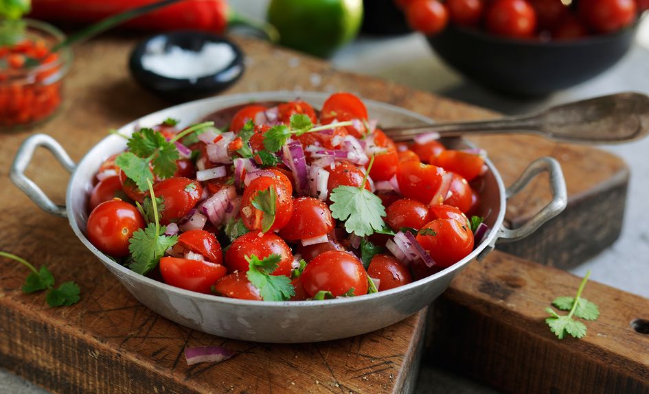 Hjemmelaget salsa fresca Hjemmelaget salsa fresca