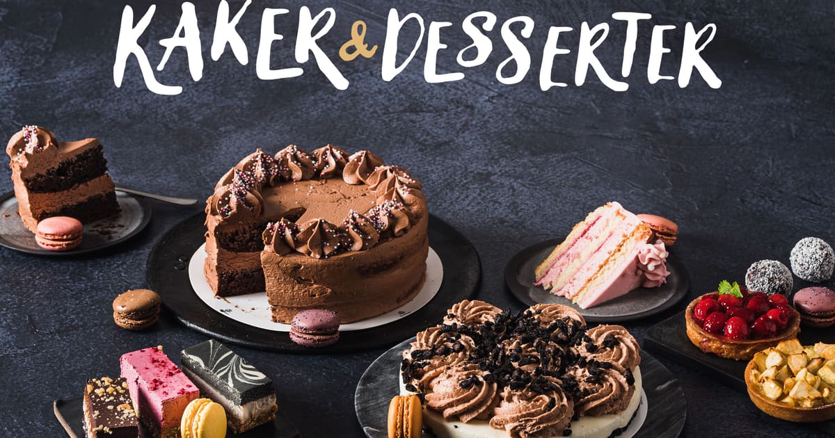 Ferdig kake og lekre desserter Kjøp hos MENY Meny.no