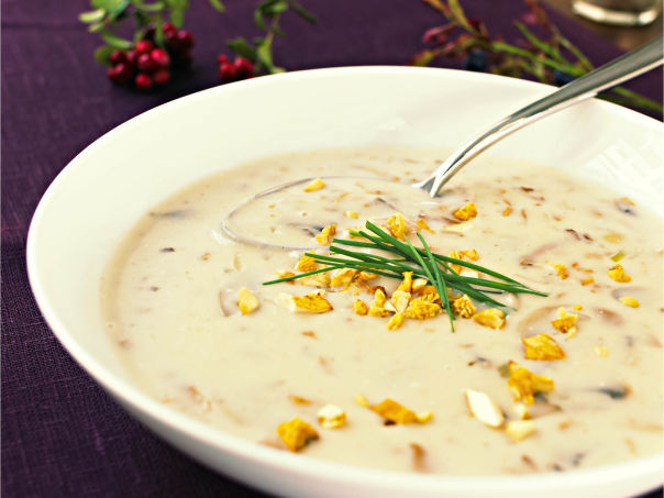 Kremet soppsuppe Kremet soppsuppe