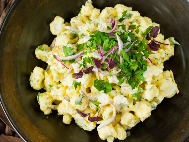 Blomkålsalat Blomkålsalat