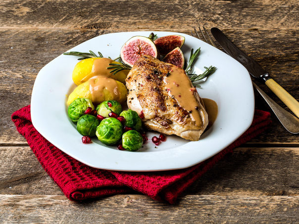 Kyllingfilet med smak av jul Kyllingfilet med smak av jul