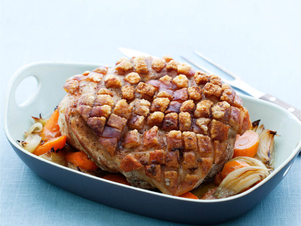 Klassisk skinkestek med cidersaus Klassisk skinkestek med cidersaus