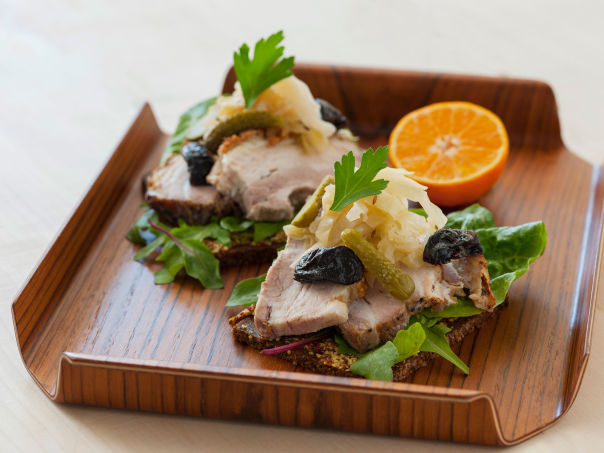 Ribbesmørbrød Ribbesmørbrød