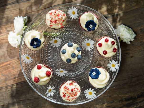 Red velvet cupcakes Red velvet cupcakes