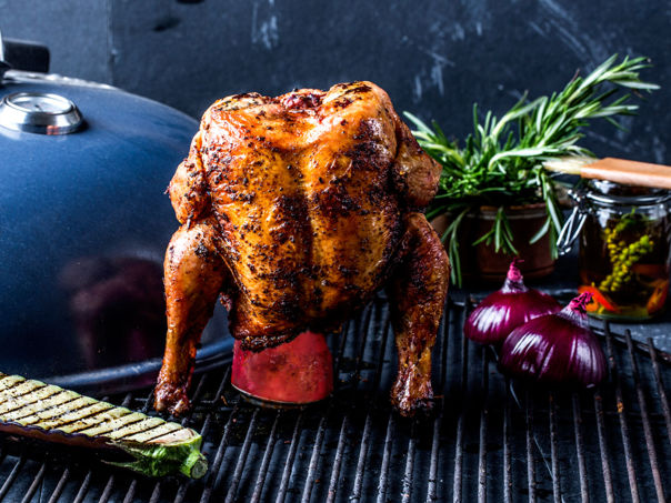 Beer can chicken Beer can chicken