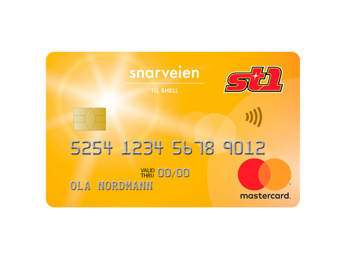 Kredittkortet St1 MasterCard
