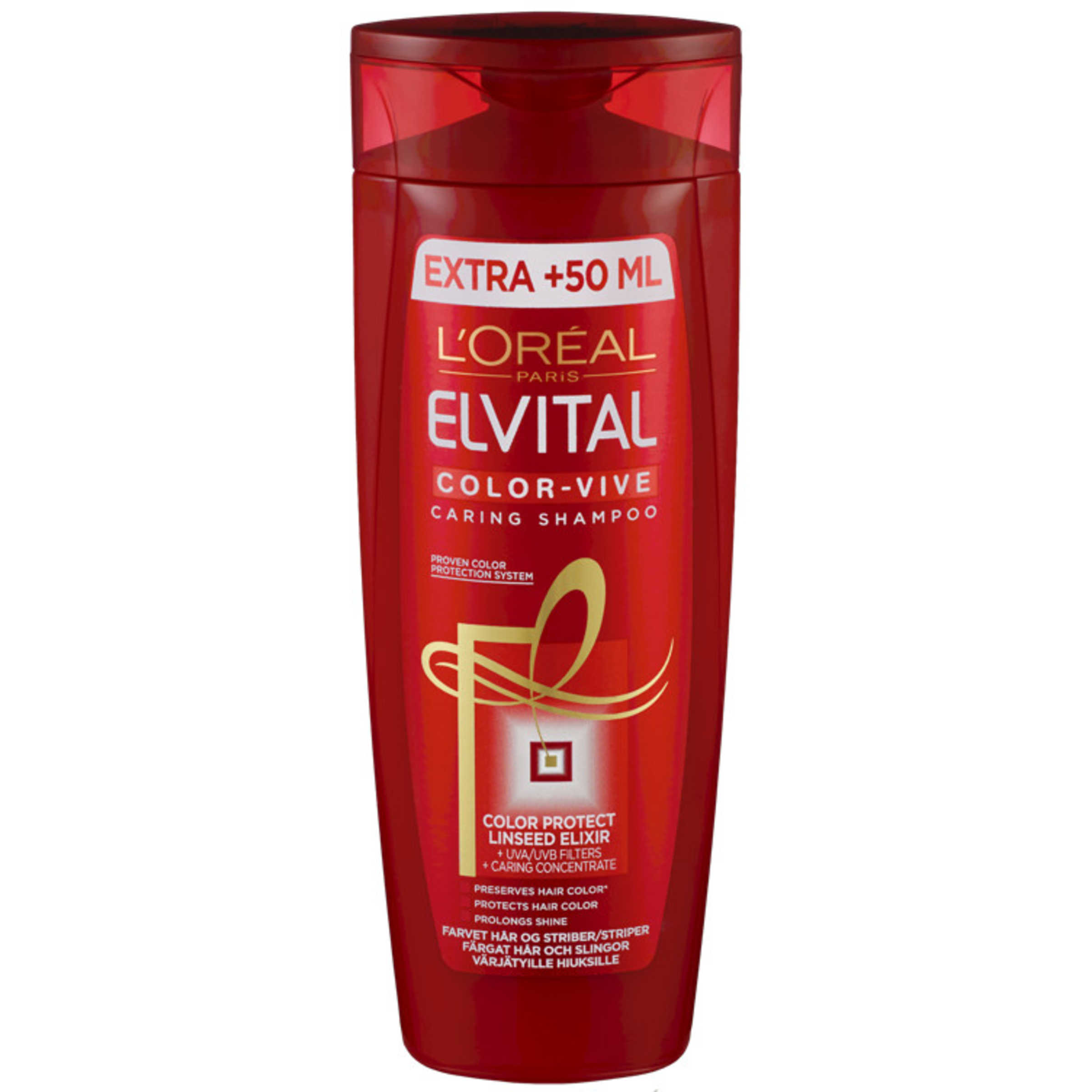 Elvital Shampoo Color Vive 300ml Meny.no