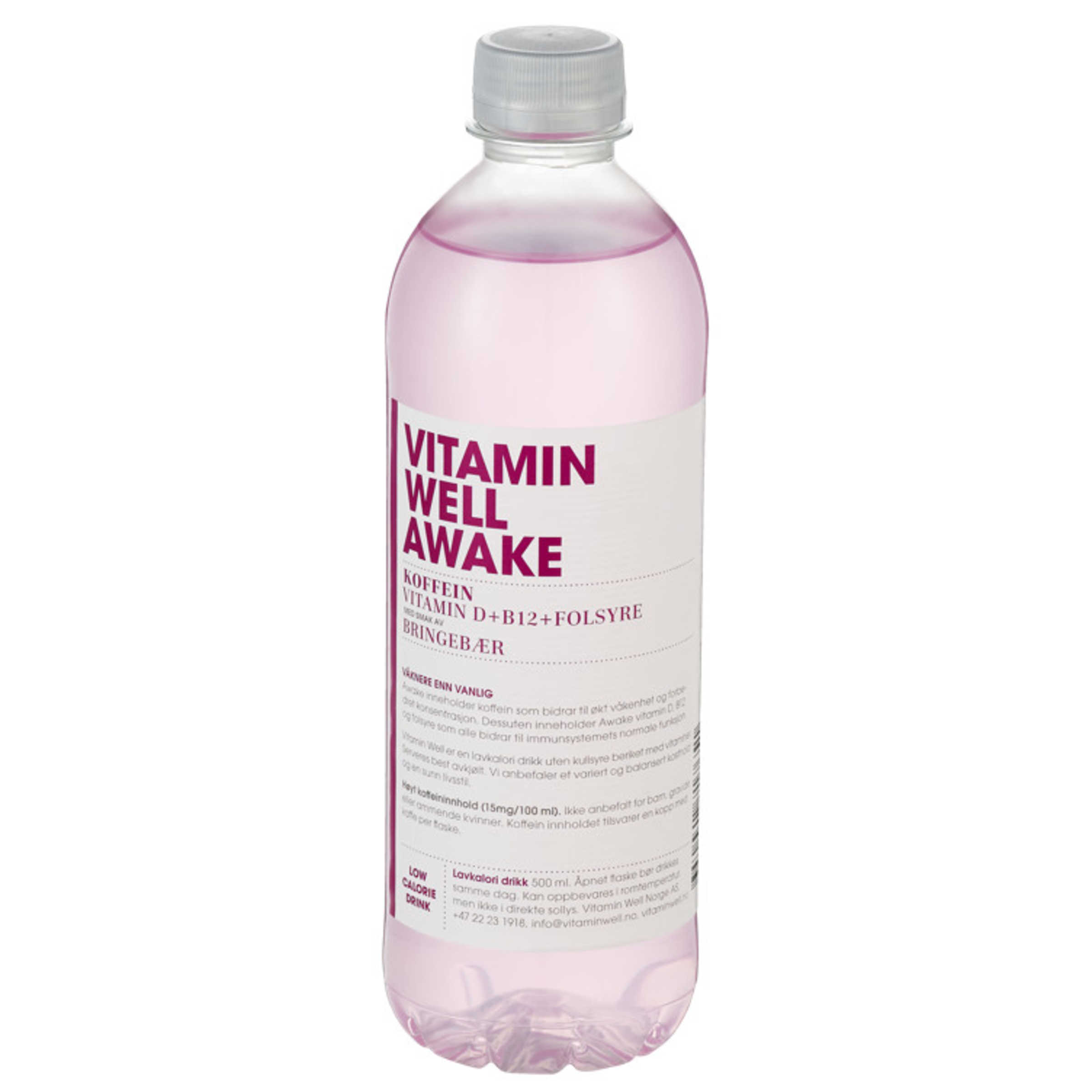 Vitamin Well Awake 0,5l flaske Meny.no