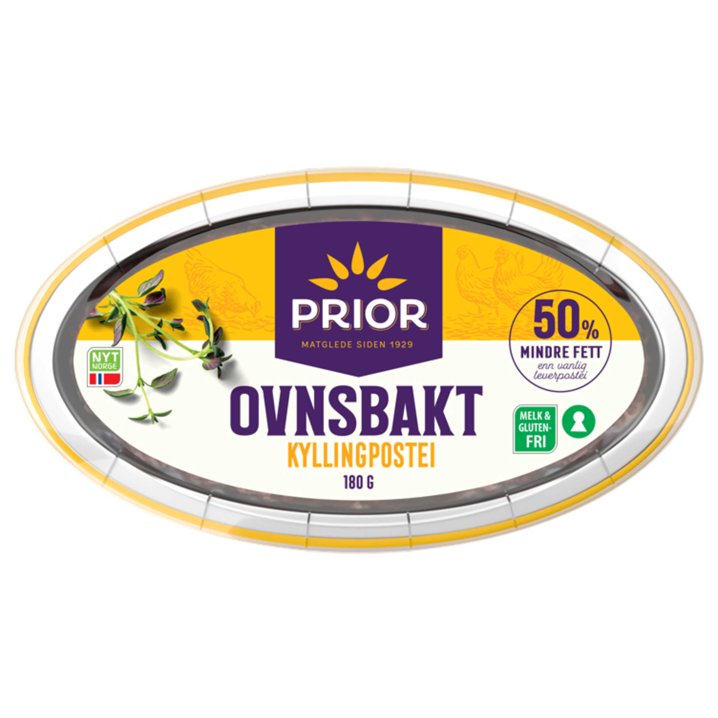 Stabburet Kyllingpostei - Berühmte Norwegische Hühnerleberpastete, 100g Dose