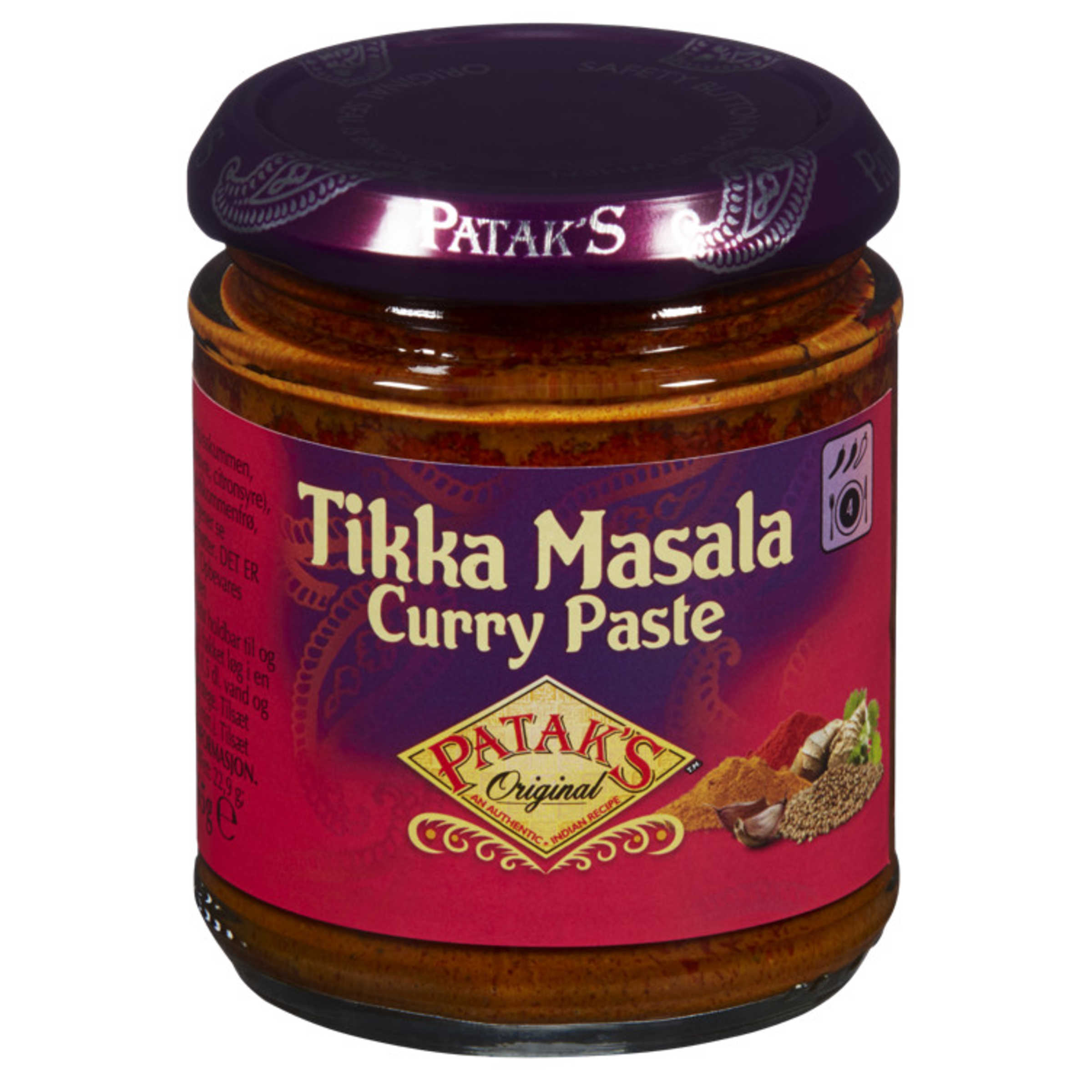 Tikka Masala Paste - 165g Pataks | Meny.no