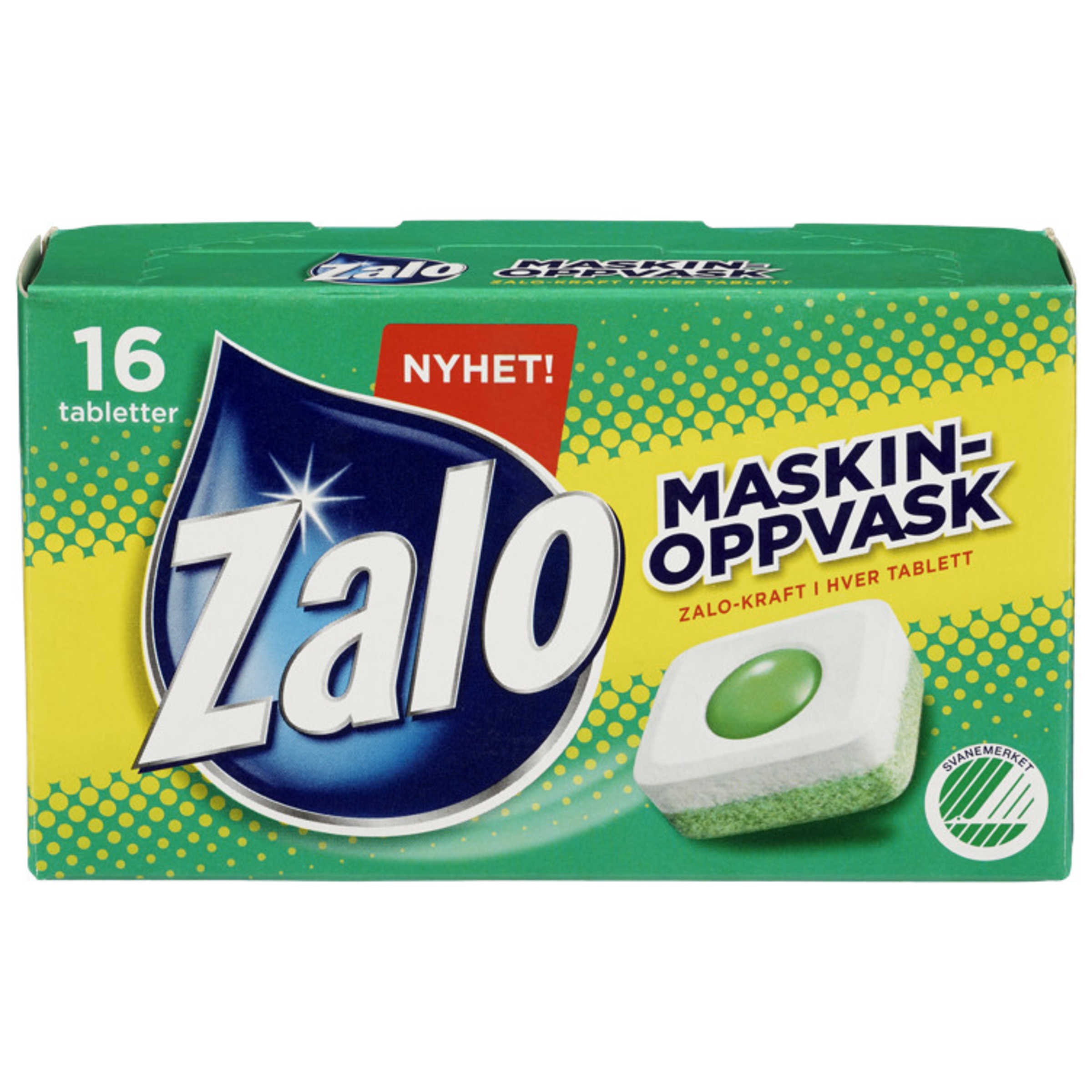 Zalo Maskinoppvask 16stk Meny No