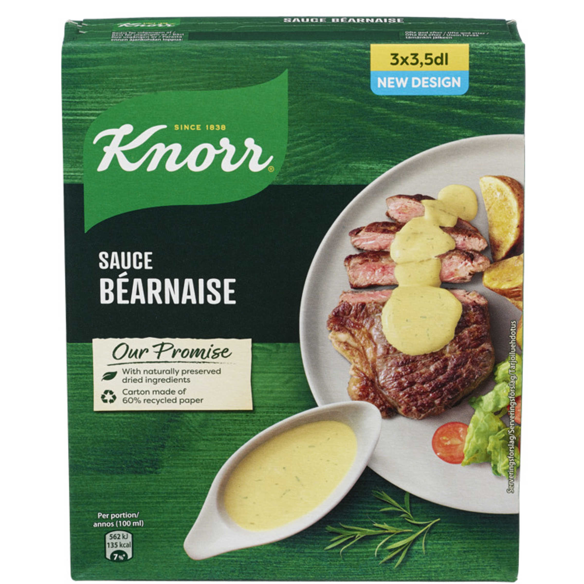 Bearnaisesaus 3pk Knorr Meny.no
