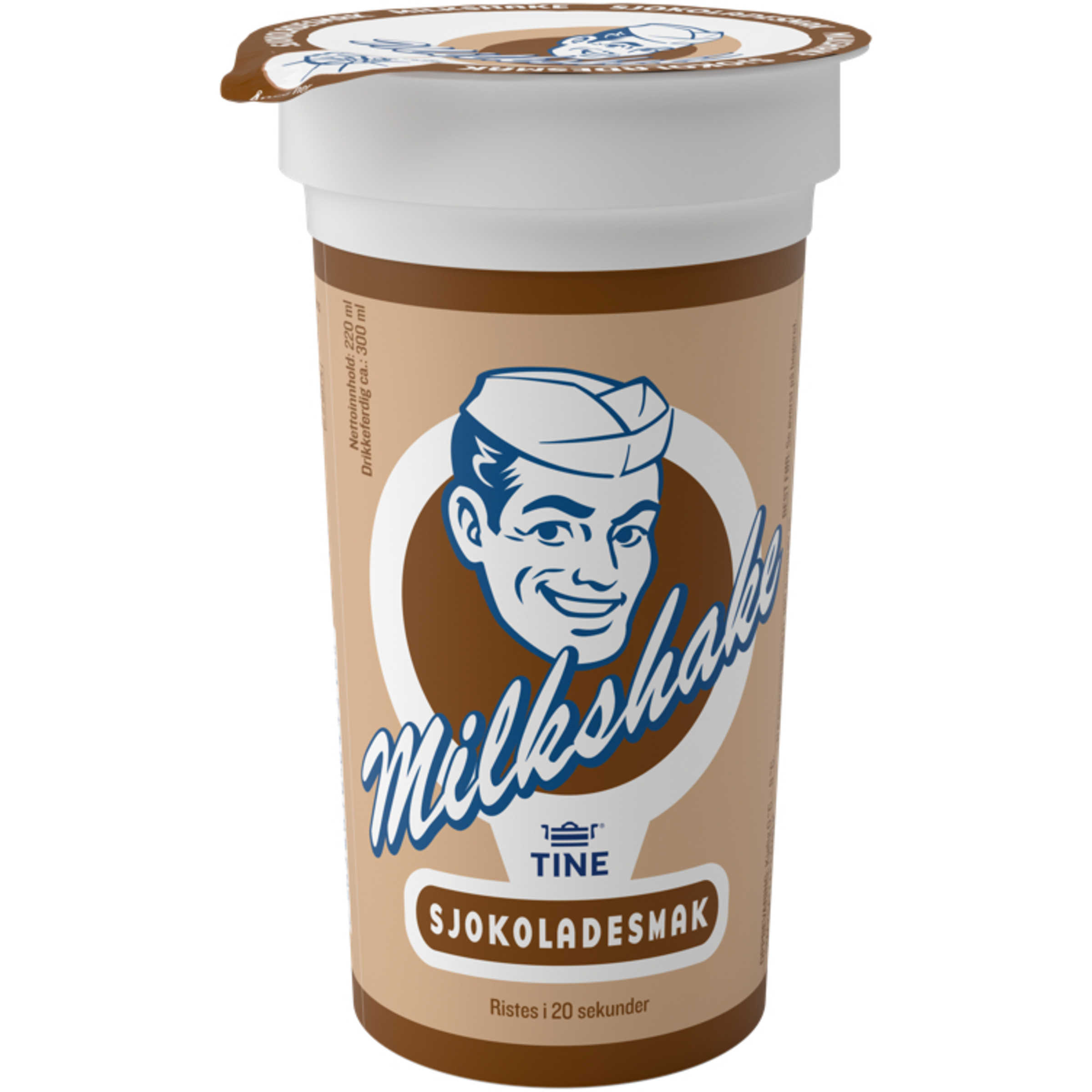 Milkshake Sjokolade 220ml Tine Meny.no
