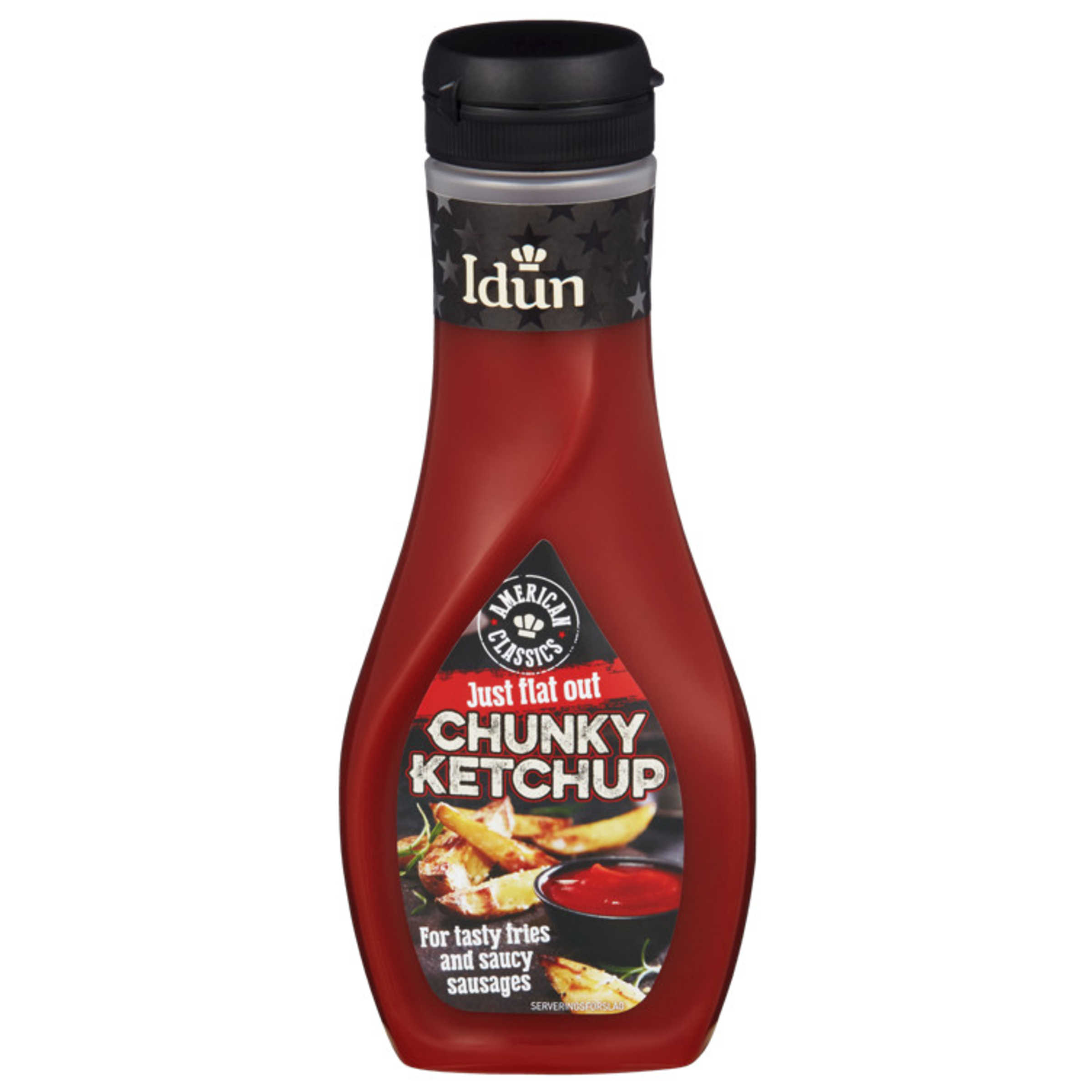 Tomatketchup Chunky 278g Idun Meny.no