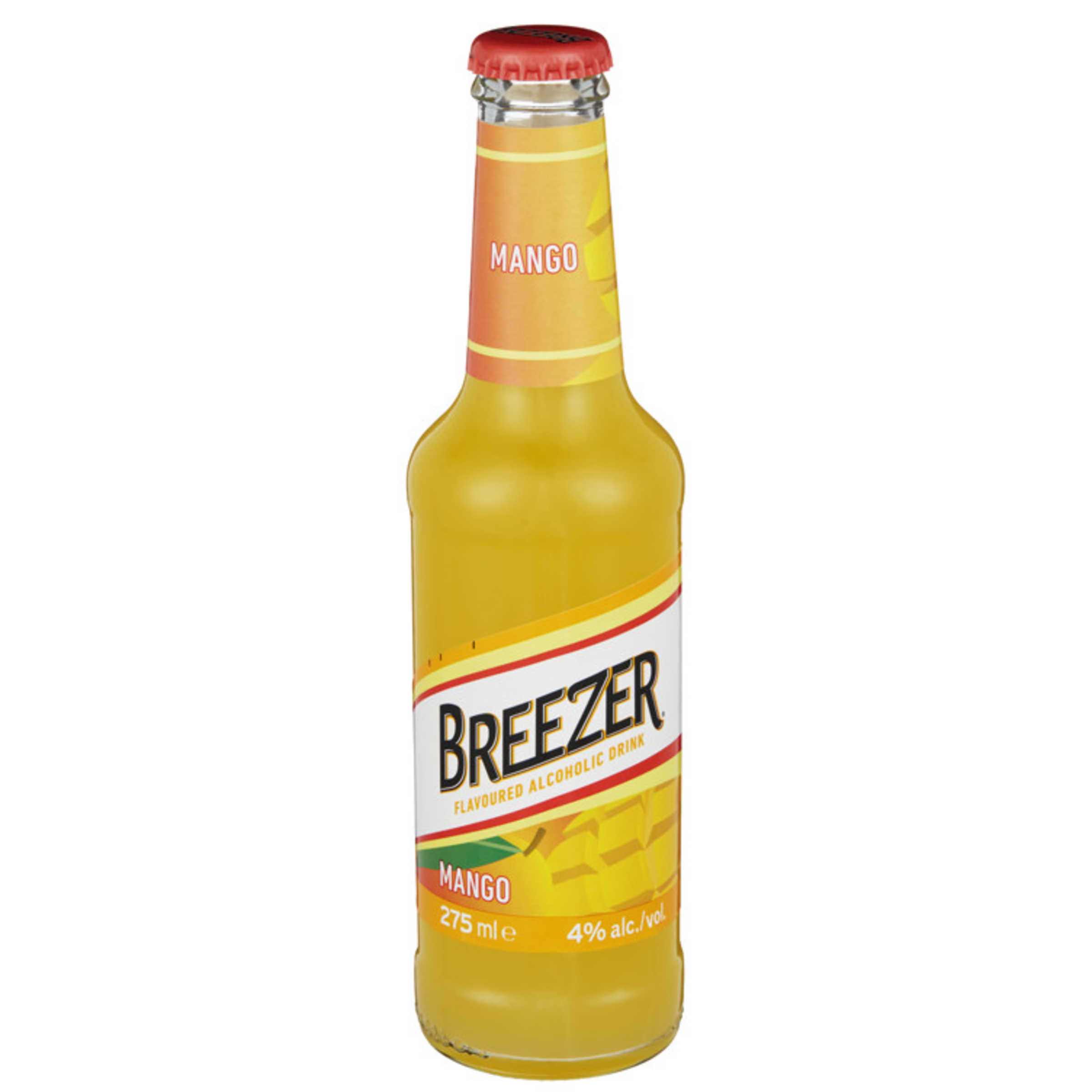 Bacardi Breezer Mango 27,5cl flaske Meny.no